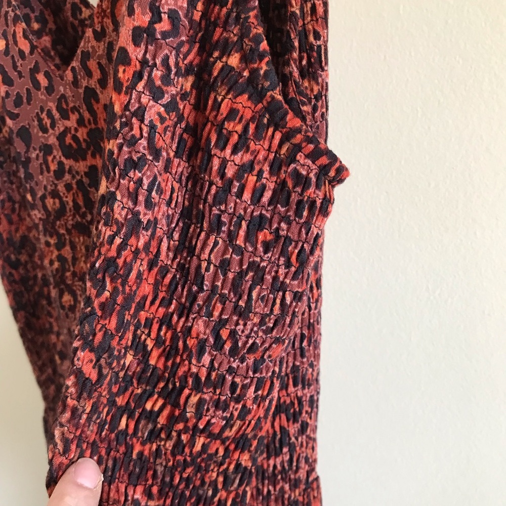 Angie Animal Print Jumpsuit NWT - Picture 8 of 9